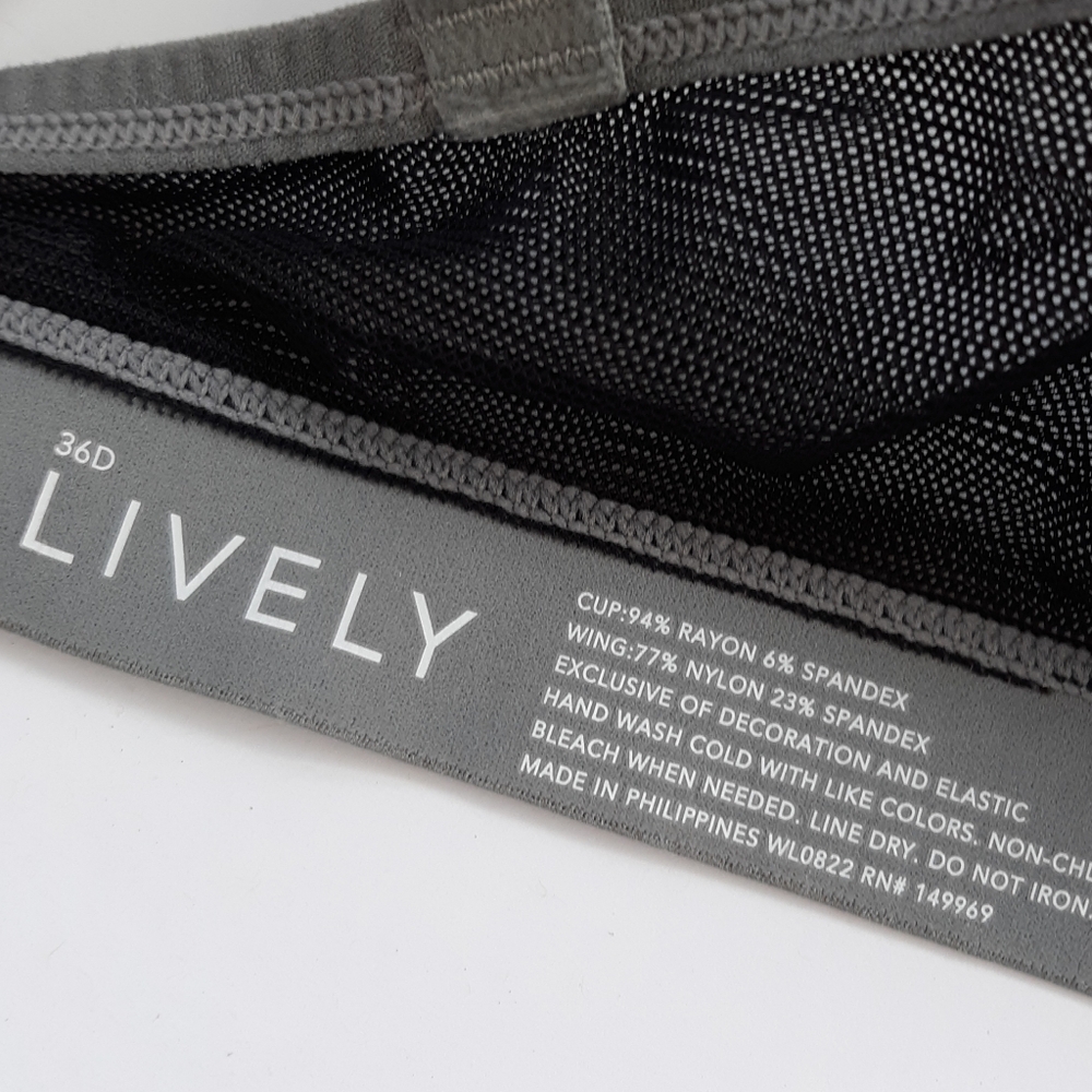 NWOT Lively T Shirt Bra 36D - Picture 6 of 6